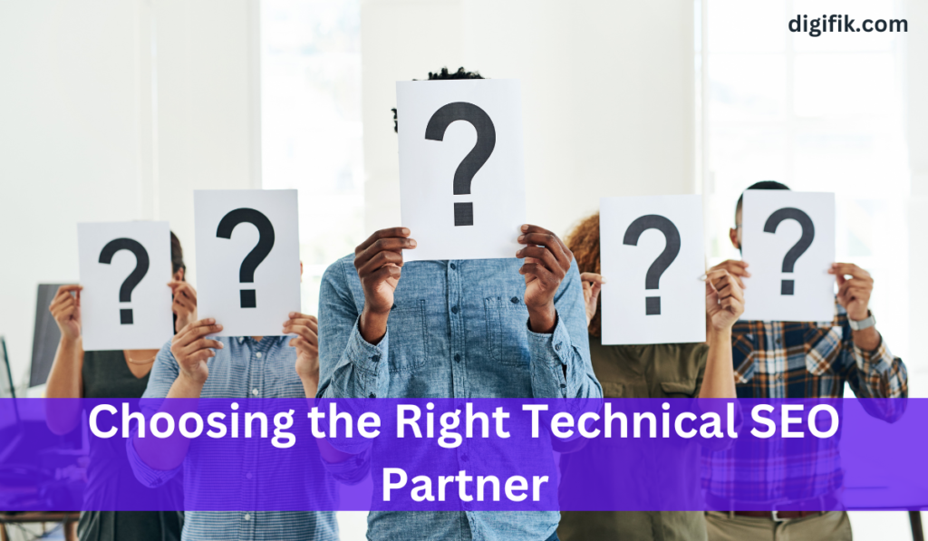 Choosing the right technical SEO partner